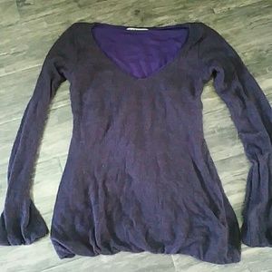 Purple sweater