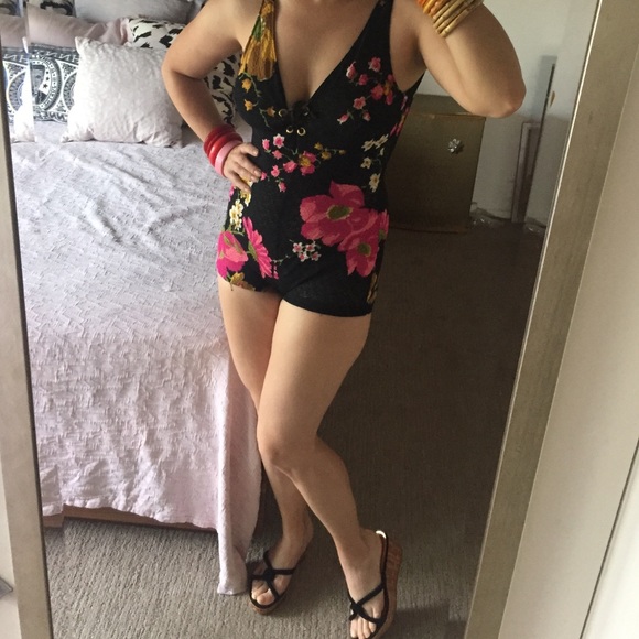 1960's / 60's vintage one piece swimsuit