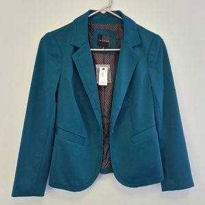 Blue-green blazer