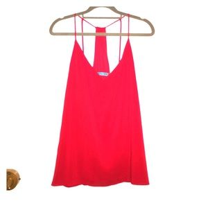 Alice + Olivia Medium Red Strappy Tank!