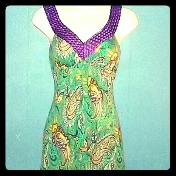 Flirty Paisley Summer Dress