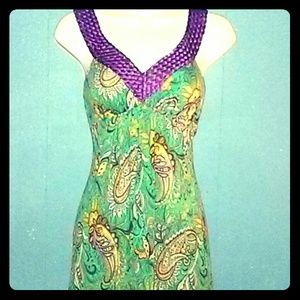 Flirty Paisley Summer Dress