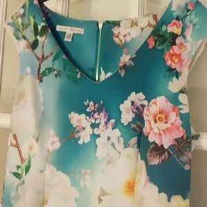 Maggy London floral knit dressa