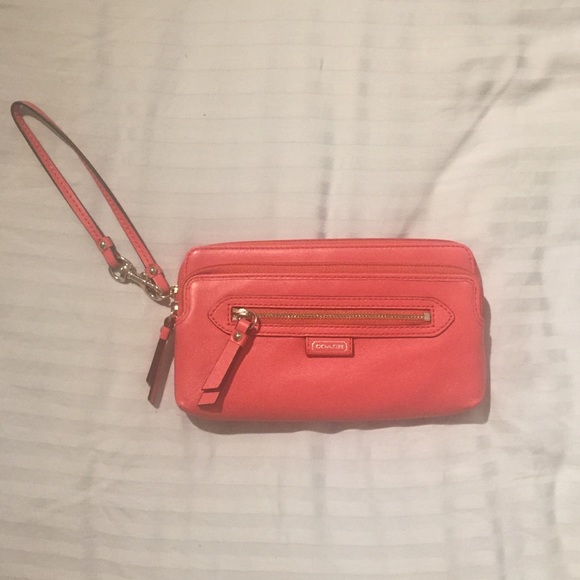Coral Coach Clutch