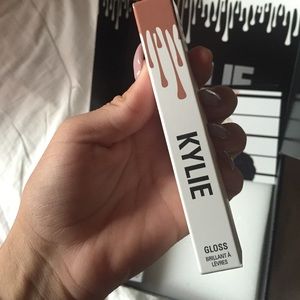 Kylie Jenner lip glossy literally
