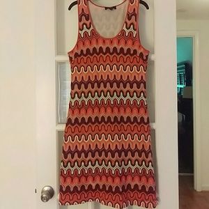 Karen Kane lined open knit dress