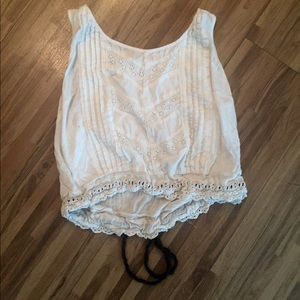 Bar III lace top