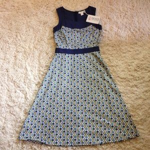 Mata Traders, Tea and Honeycomb dress 0511-1071