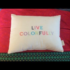 Kate Space Live Colorfully pillow