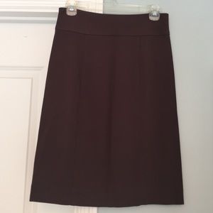 NWT BCBG Maxazria Monica brown pencil skirt