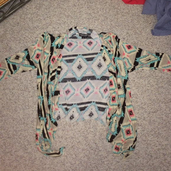 Aztec cardigan
