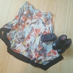 Allen B. One shoulder dress