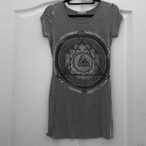 Cotton t-shirt dress