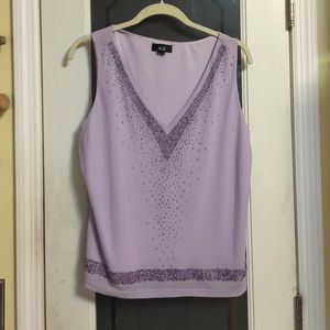 AGB Sparkle Purple Top