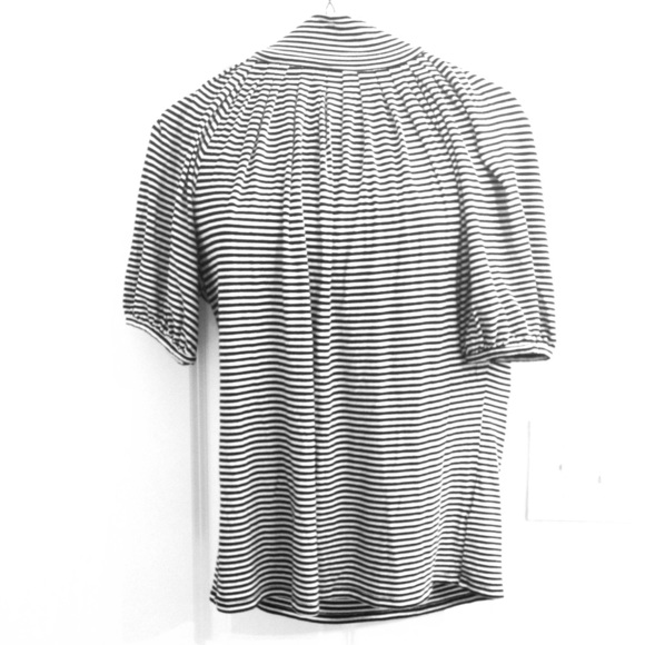 Striped black and white Michael Kors top - Picture 1 of 3
