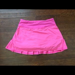 Hot Pink Lulu Lemon Running Skirt