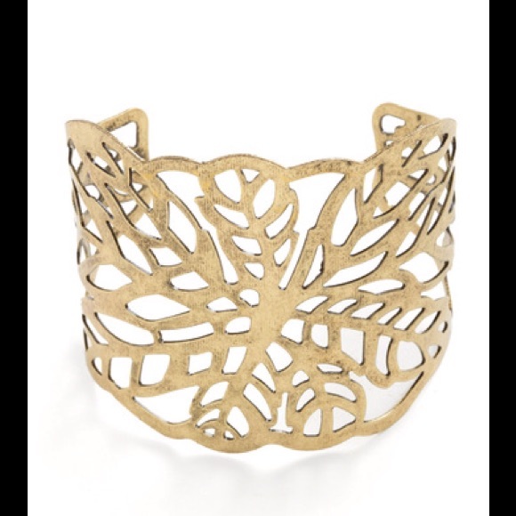 Filigree cuff bracelet
