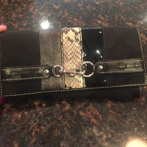 Black coach wallet