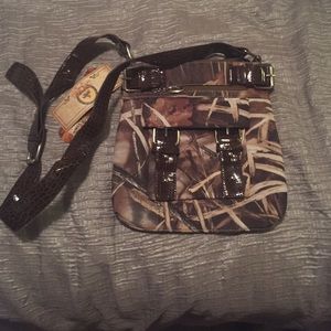 Crossbody camo bag