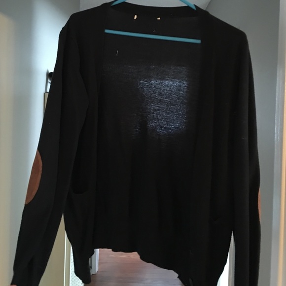 Black cardigan