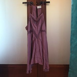 Plum colored tunic