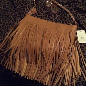 Mustard color crossbody bag