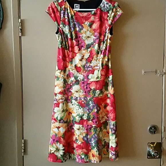 Anne Klein floral dress