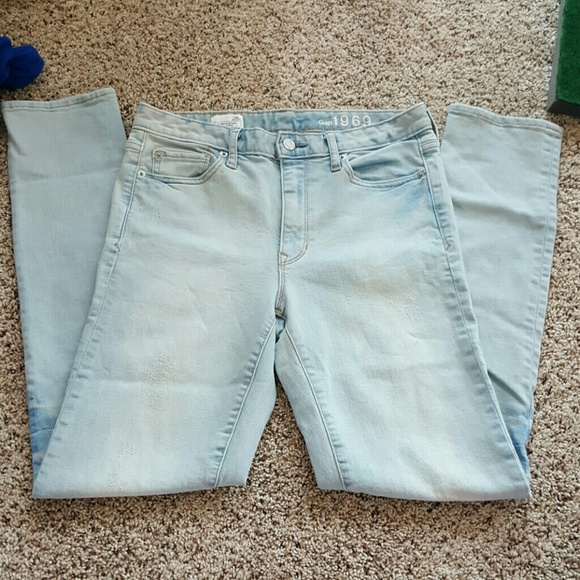 Gap high rise skinny 28 Tall