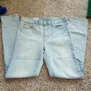 Gap high rise skinny 28 Tall