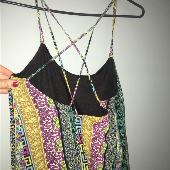 Bright Printed Sundress - Picture 2 of 2