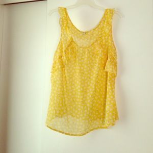 Like new yellow top Old Navy