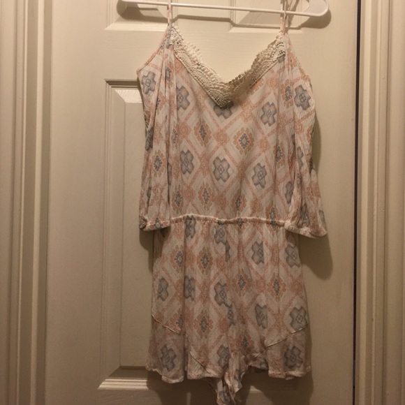 Kendall & Kylie Off Shoulder Romper