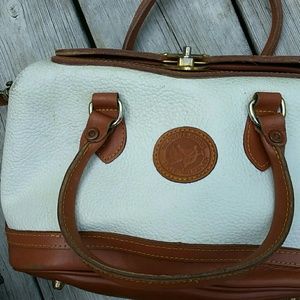 Coldwater Canyon Split Leather Satchel