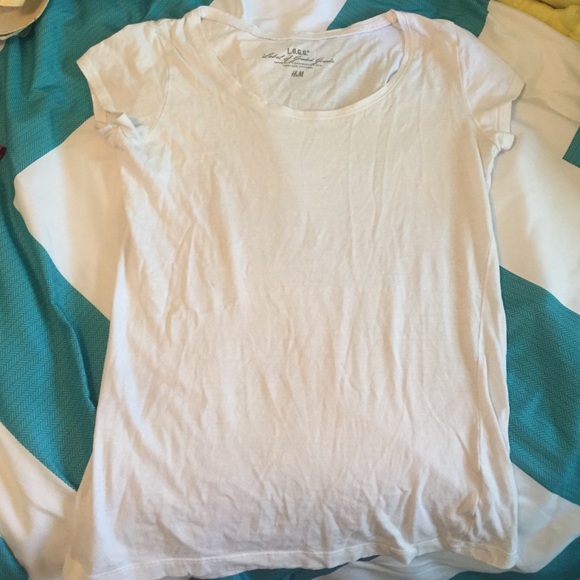 H&M white tee