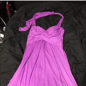 Purple dress