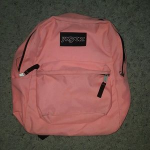 Pink Jansport Backpack Bookbag