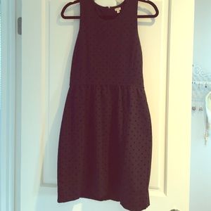 Velvet polka dot j.crew dress !!!