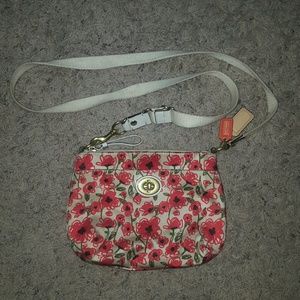 Floral Crossbody Coach Bag