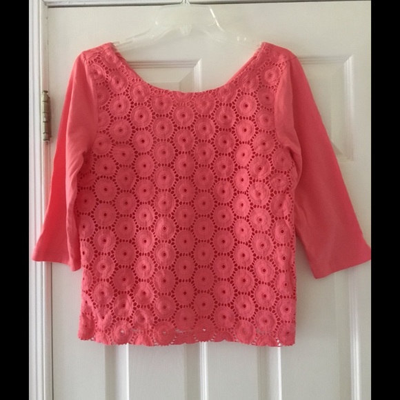 Crocheted top in great color! JCREW. Reduced! ⭐️⭐️