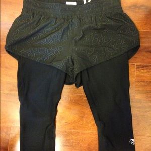 MPG moisture wicking performance shorts/tights