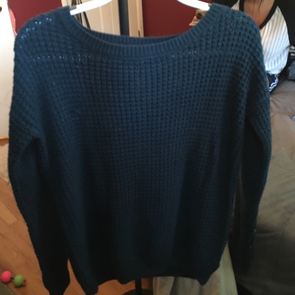 Teal Knit Sweater