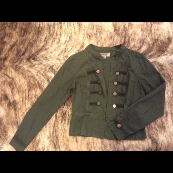 Army green jacket