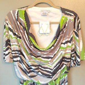 Maggy London Animal Print Pocket Dress