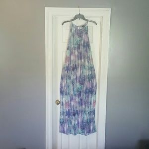 Multi colored maxi