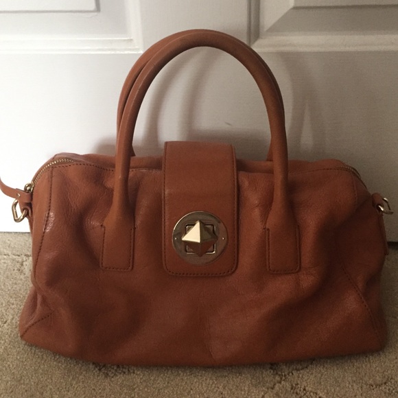 Kate Spade Leather Brown Satchel