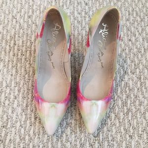 Alice + Olivia Shoes - SALE❗️Colorful Patent Pointed Toe Heels Alice + Olivia Shoes - SALE❗️Colorful Patent Pointed Toe Heels