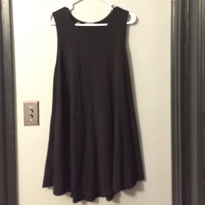 Black swing dress