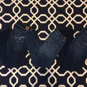 3 for 1 DEAL! 3 American Eagle jeans for 1 price!
