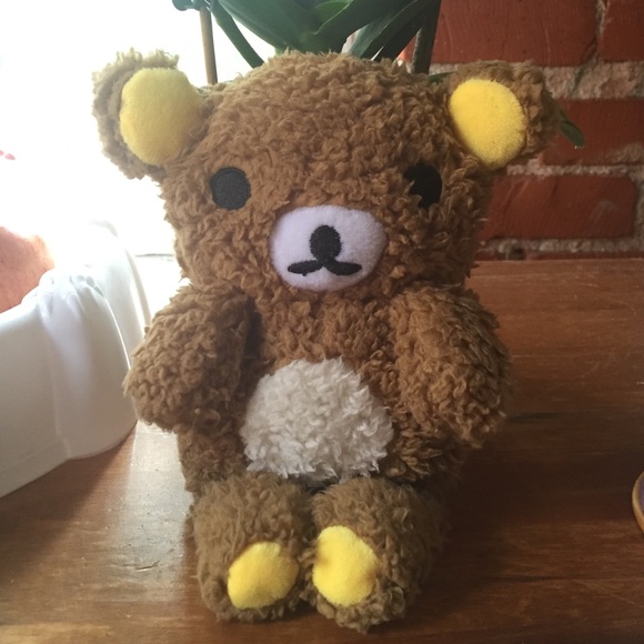 Rilakkuma fuzzy teddy bear iPhone6 case 🐻