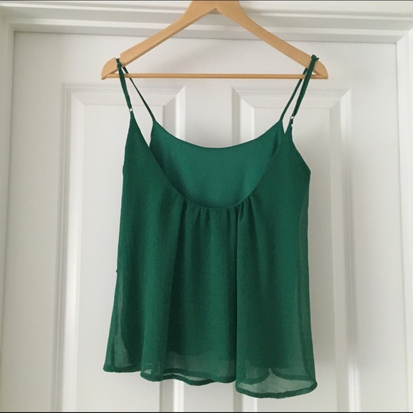 Tobi green tank top - Picture 2 of 2